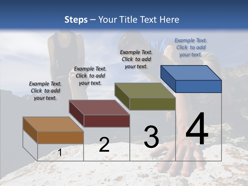 Peak Wilderness Girl PowerPoint Template