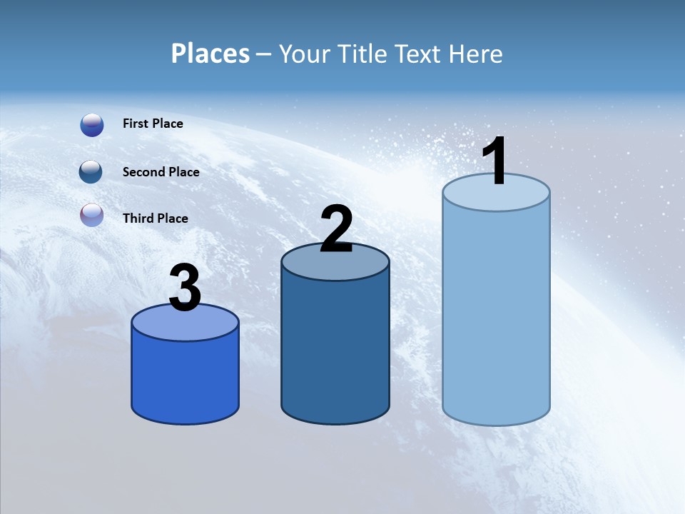 Earth Sun World PowerPoint Template