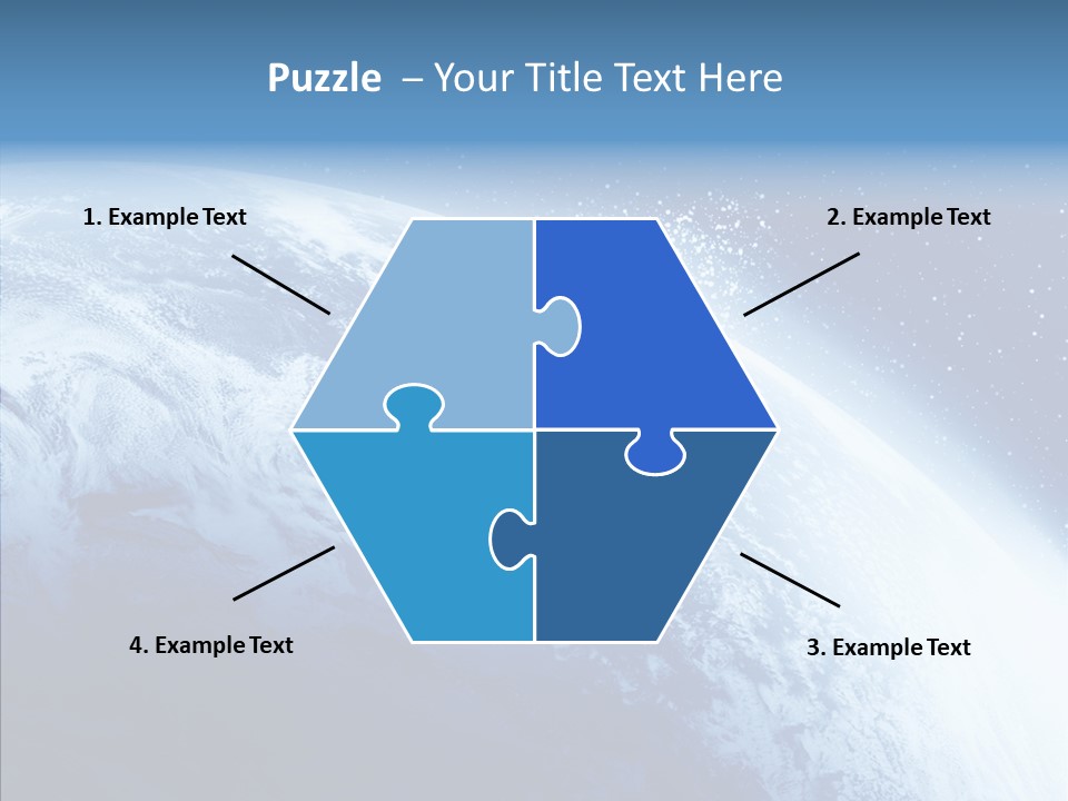 Earth Sun World PowerPoint Template