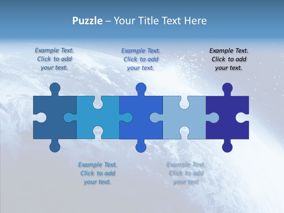 Earth Sun World PowerPoint Template