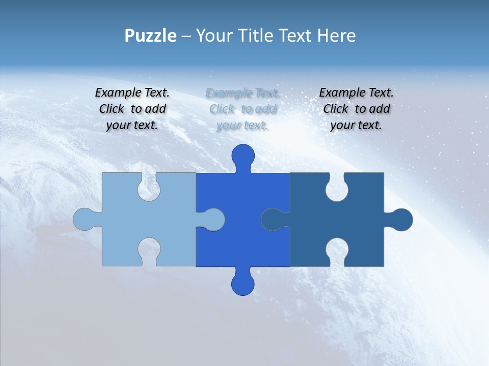 Earth Sun World PowerPoint Template