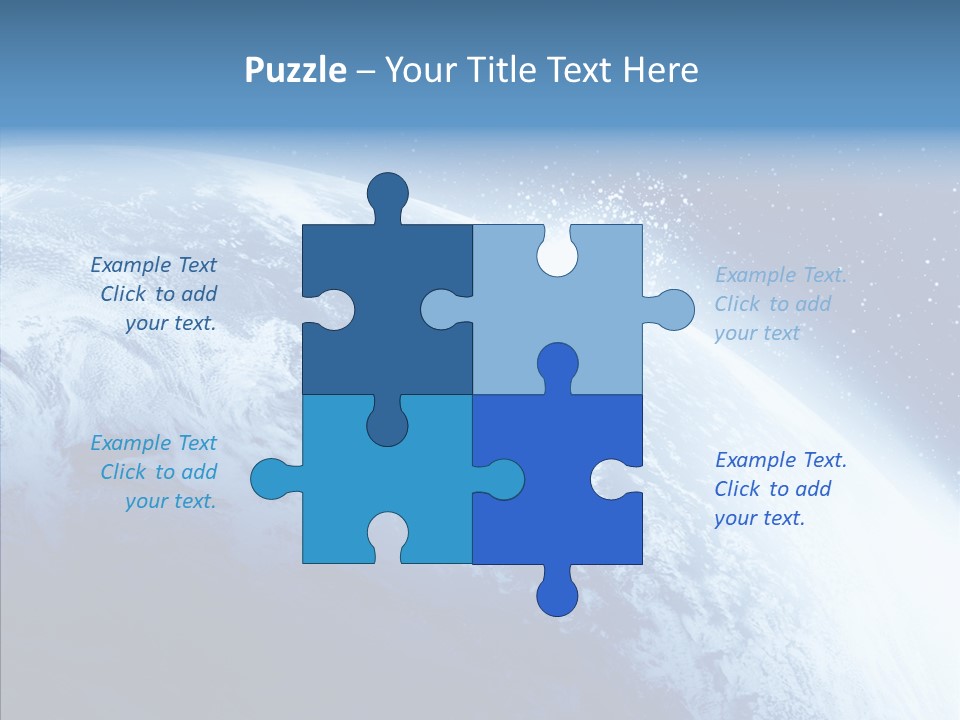 Earth Sun World PowerPoint Template