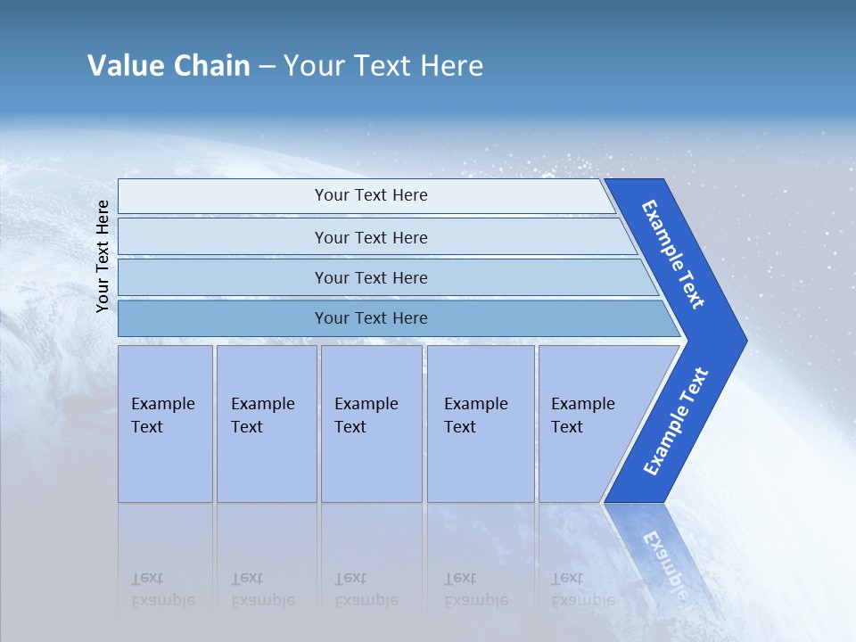 Earth Sun World PowerPoint Template