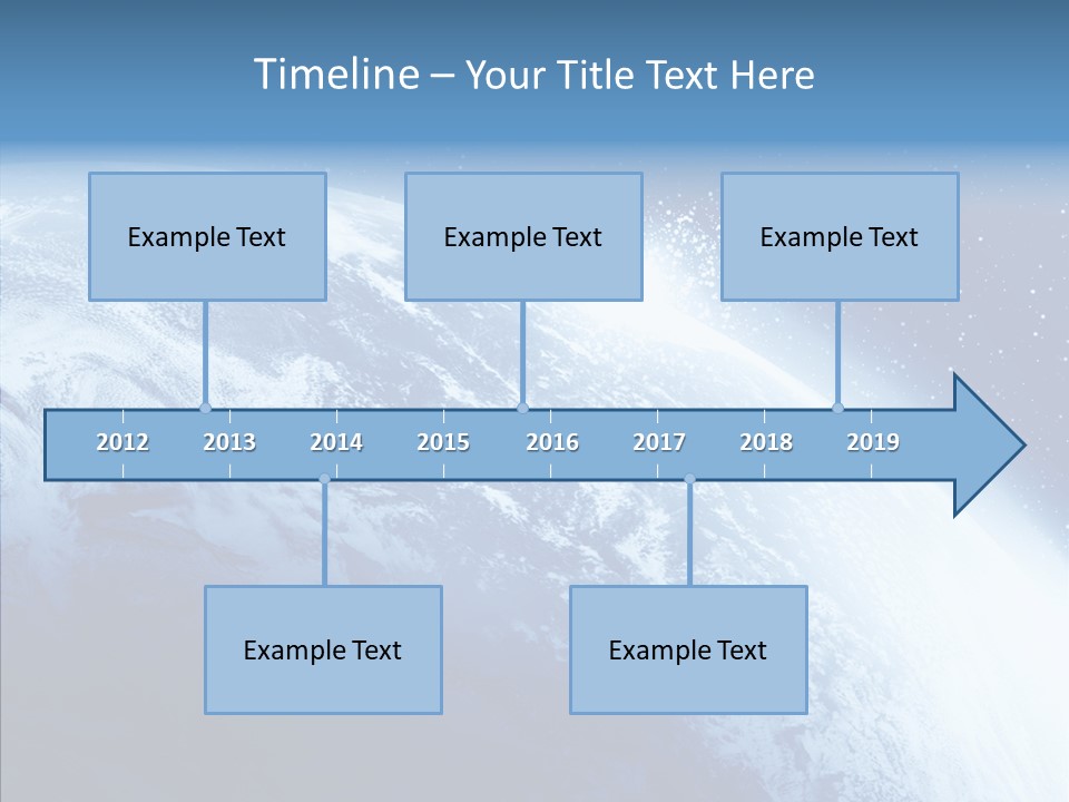 Earth Sun World PowerPoint Template