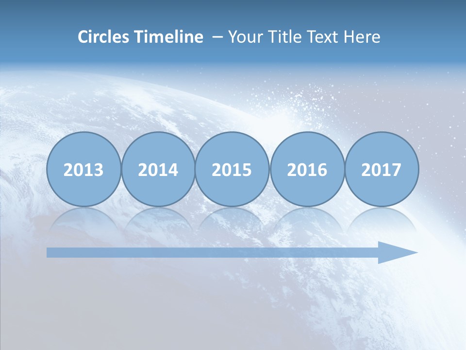 Earth Sun World PowerPoint Template