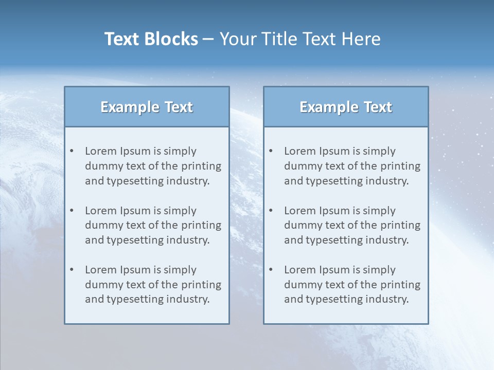 Earth Sun World PowerPoint Template