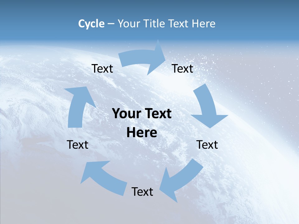Earth Sun World PowerPoint Template