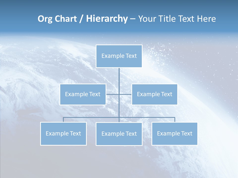 Earth Sun World PowerPoint Template