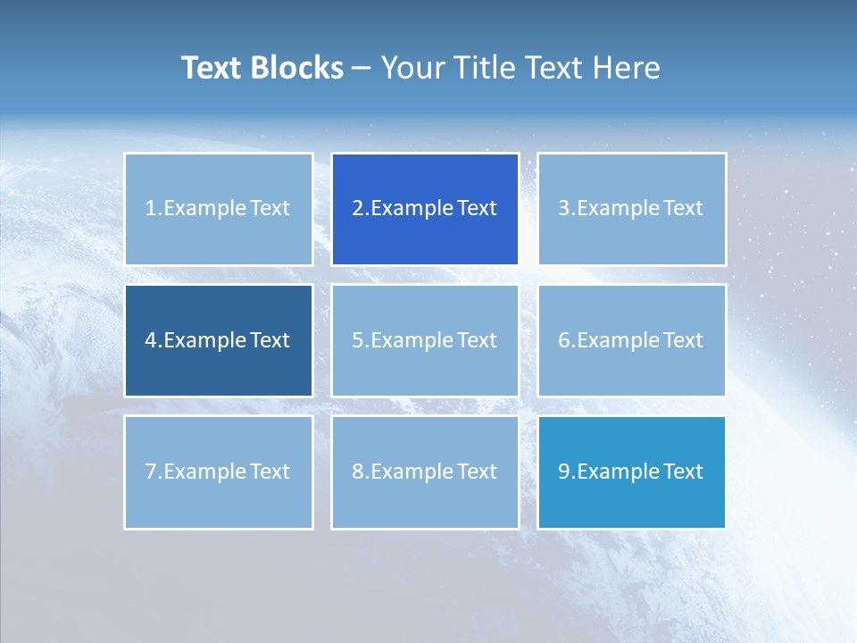 Earth Sun World PowerPoint Template