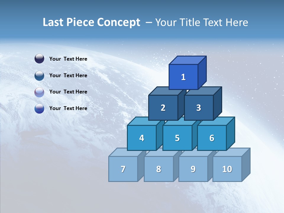 Earth Sun World PowerPoint Template