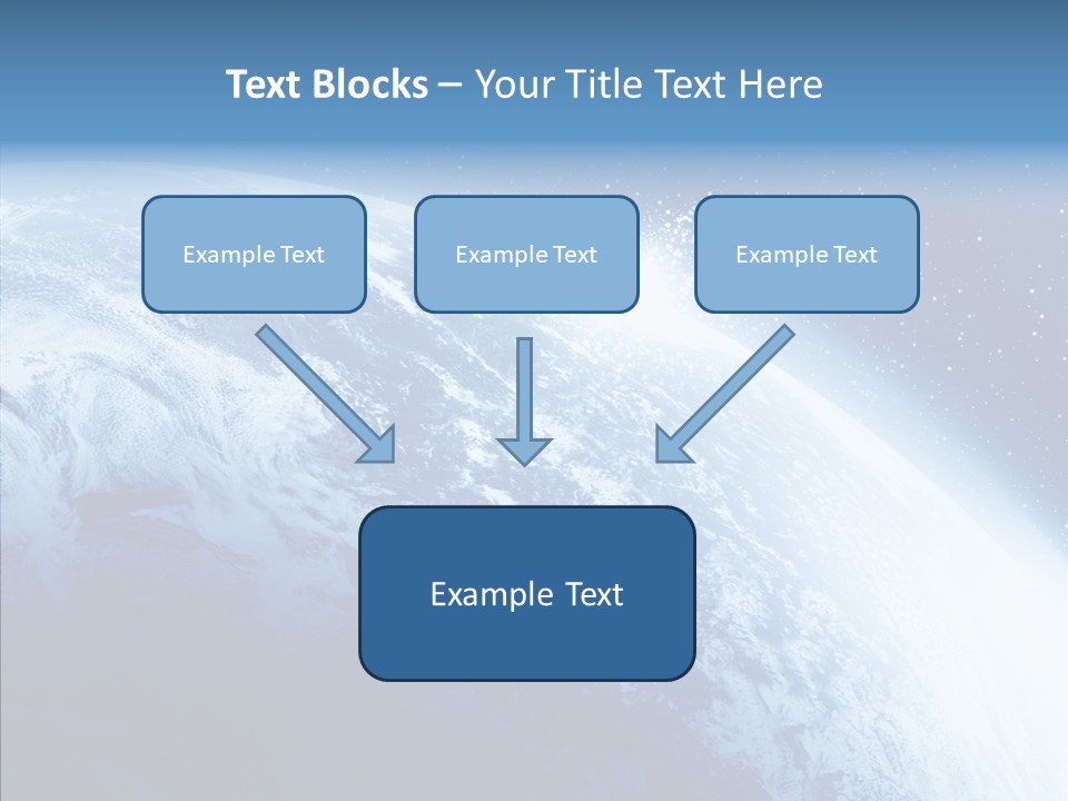 Earth Sun World PowerPoint Template