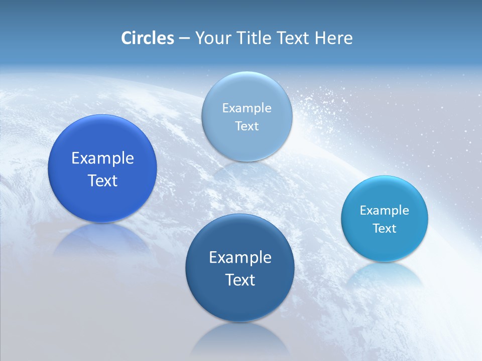 Earth Sun World PowerPoint Template