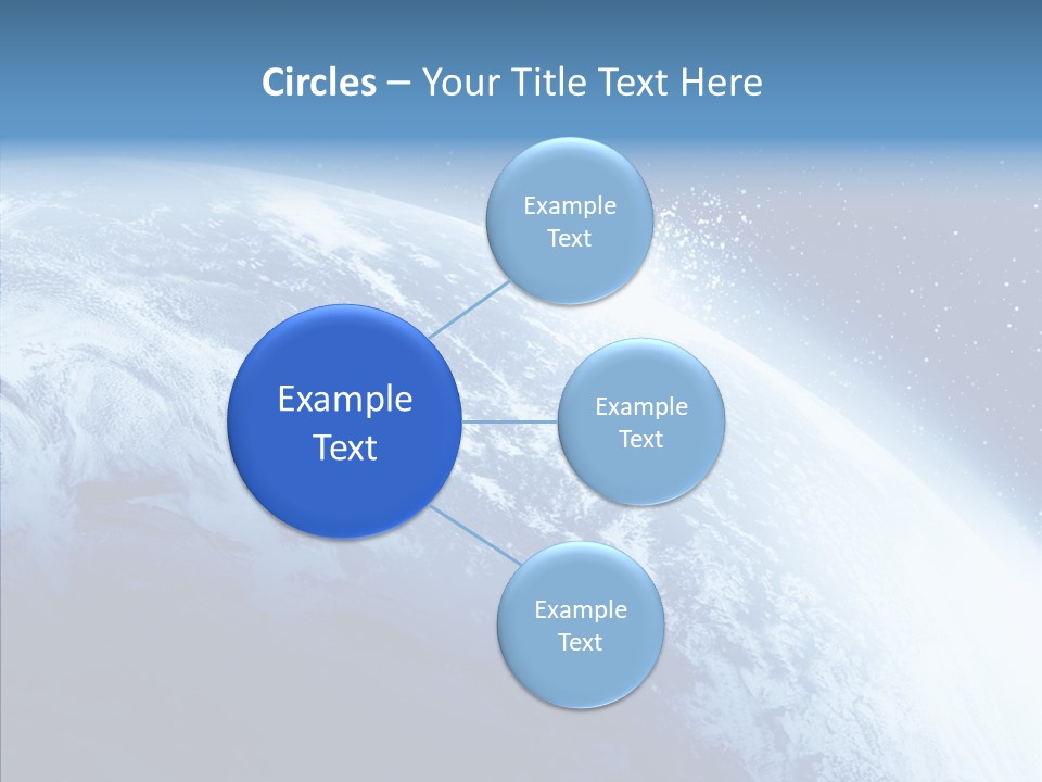 Earth Sun World PowerPoint Template