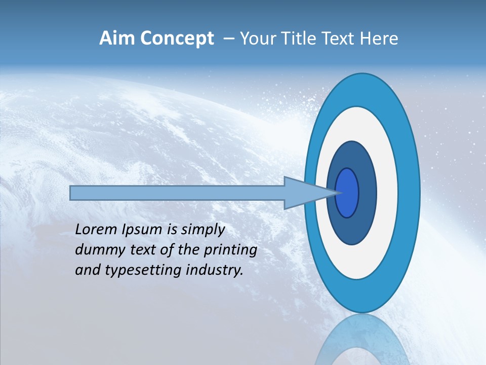Earth Sun World PowerPoint Template