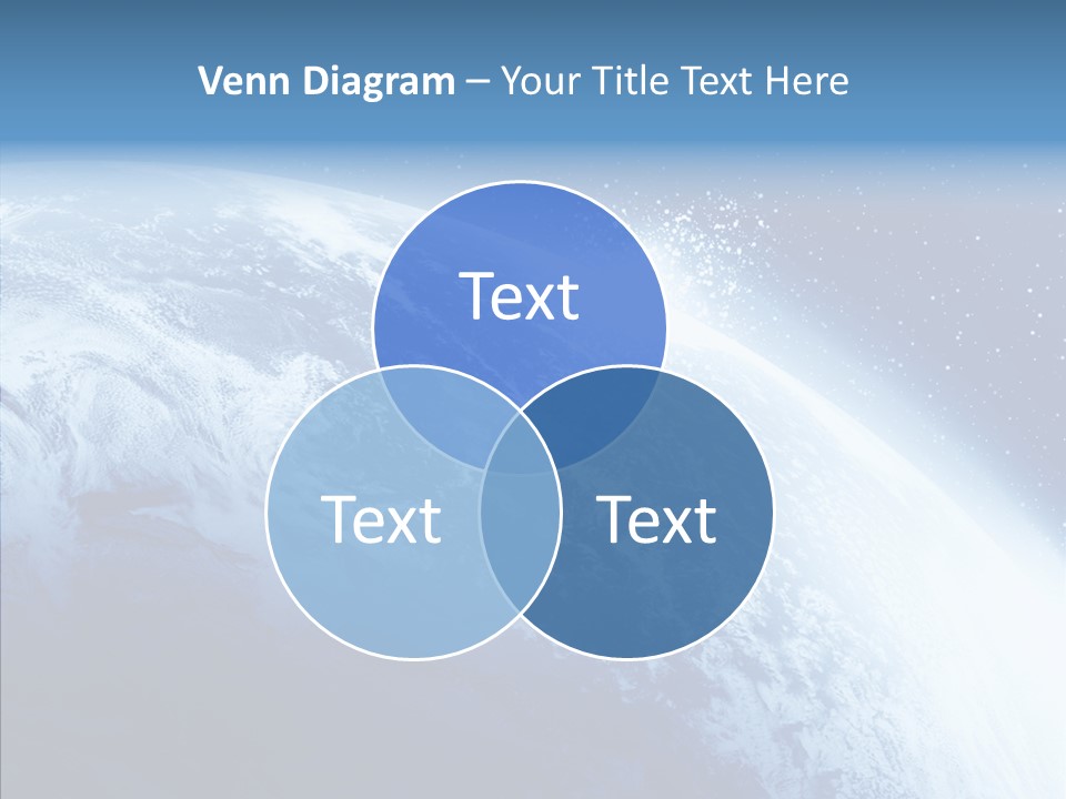 Earth Sun World PowerPoint Template