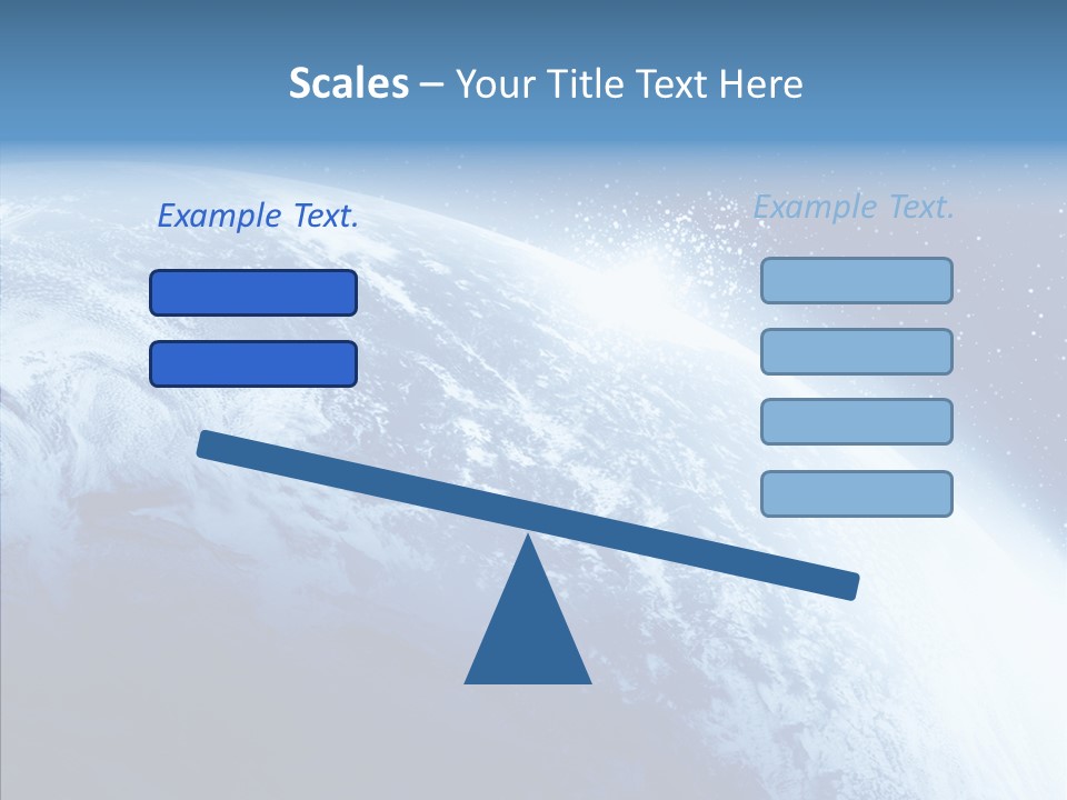Earth Sun World PowerPoint Template