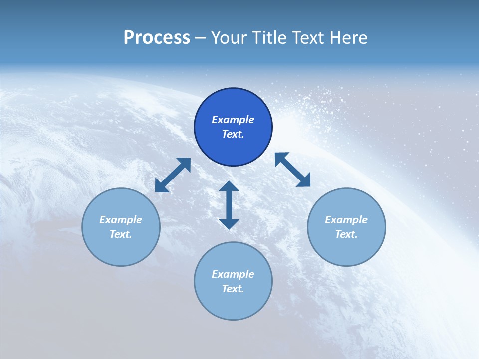 Earth Sun World PowerPoint Template