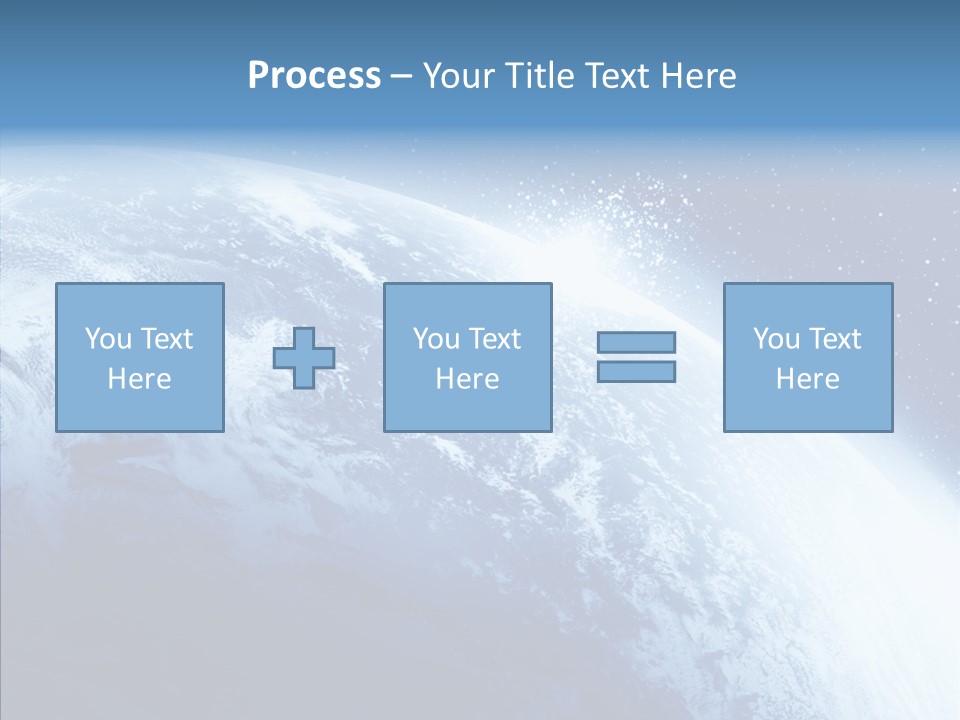 Earth Sun World PowerPoint Template