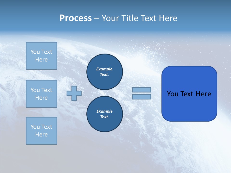 Earth Sun World PowerPoint Template