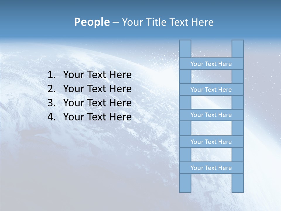 Earth Sun World PowerPoint Template