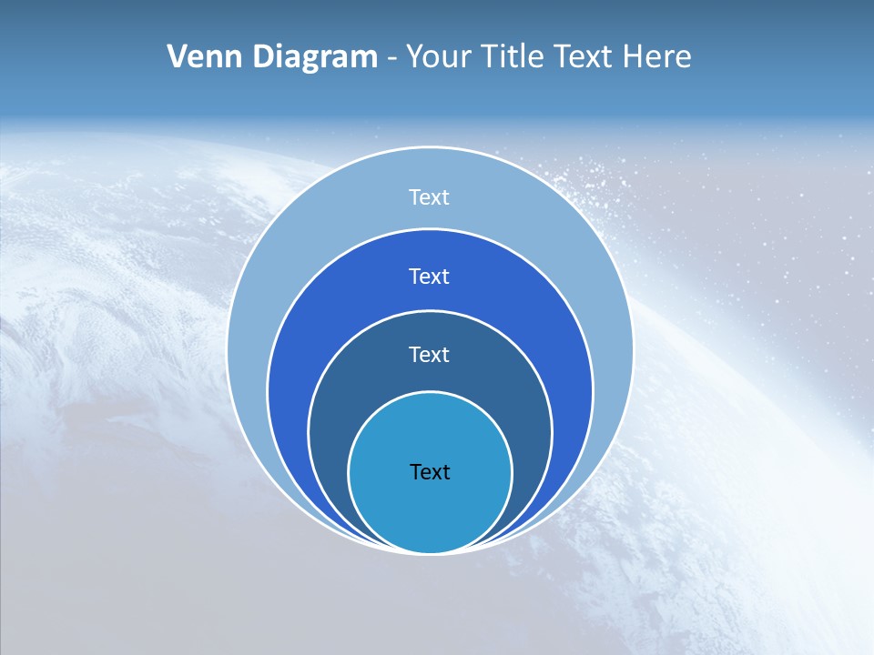 Earth Sun World PowerPoint Template