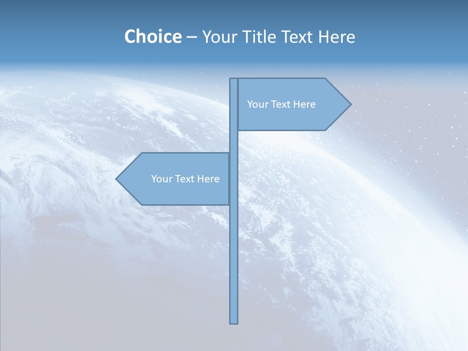 Earth Sun World PowerPoint Template