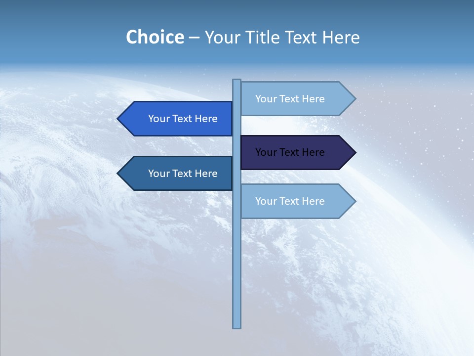 Earth Sun World PowerPoint Template