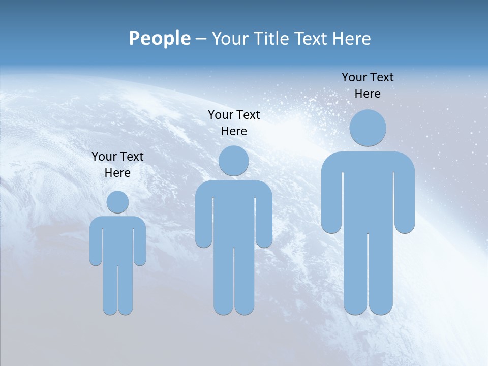 Earth Sun World PowerPoint Template