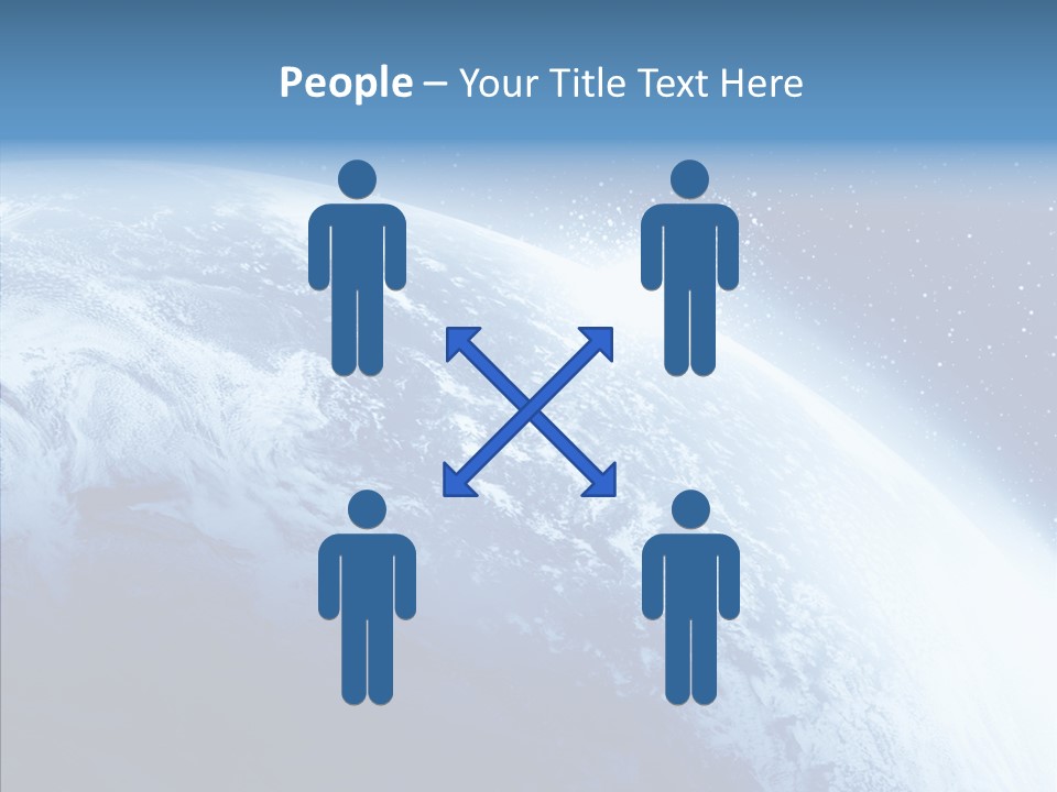 Earth Sun World PowerPoint Template