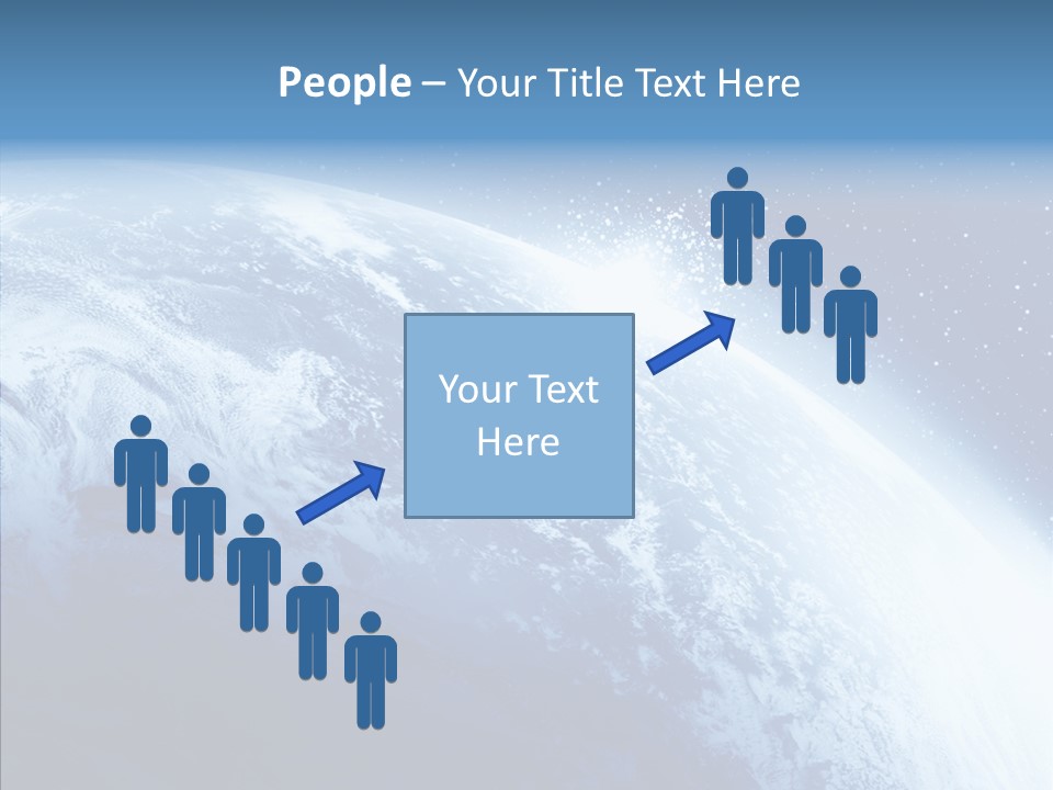 Earth Sun World PowerPoint Template