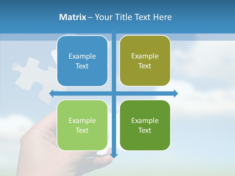 Hand Toy Unique PowerPoint Template