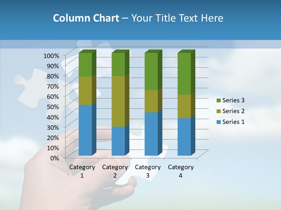 Hand Toy Unique PowerPoint Template