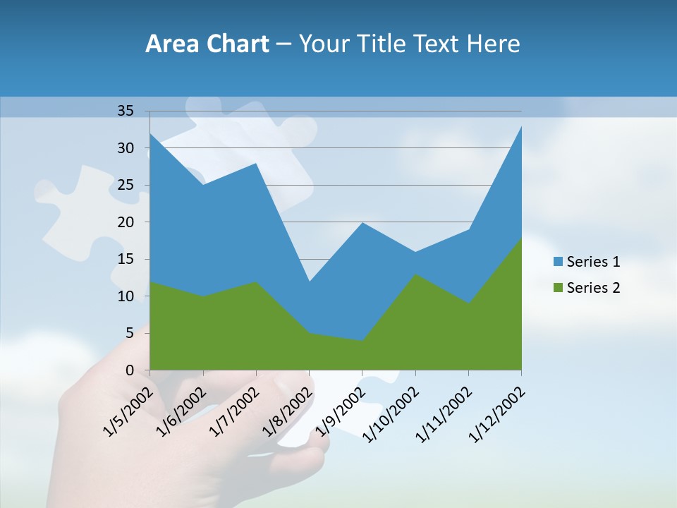 Hand Toy Unique PowerPoint Template