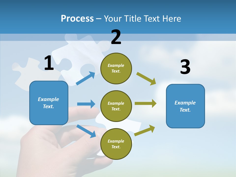 Hand Toy Unique PowerPoint Template
