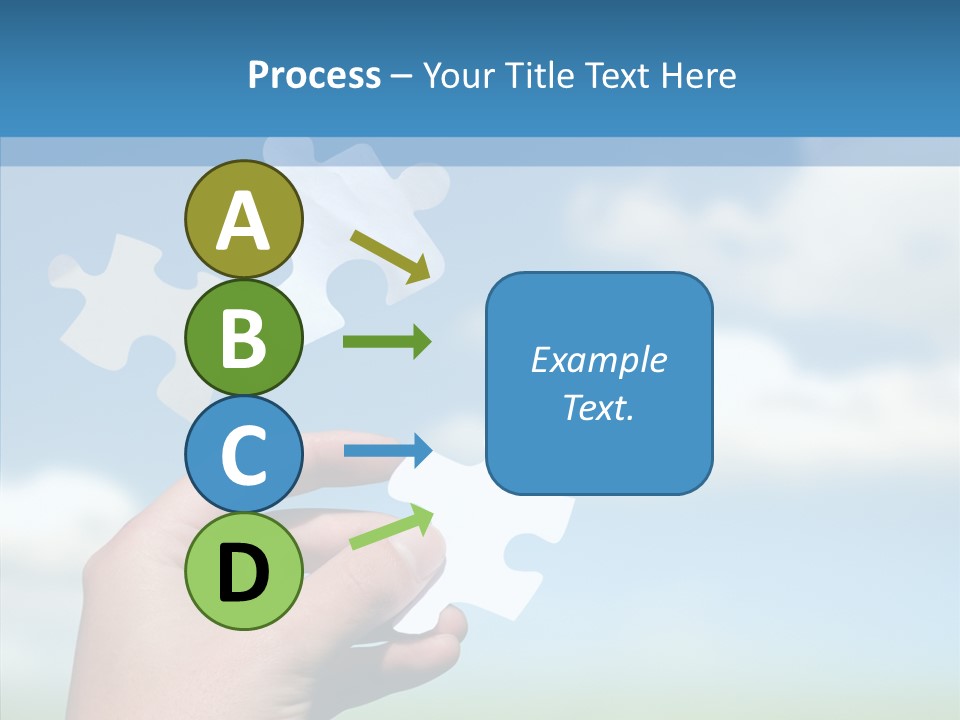 Hand Toy Unique PowerPoint Template