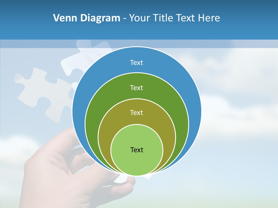 Hand Toy Unique PowerPoint Template