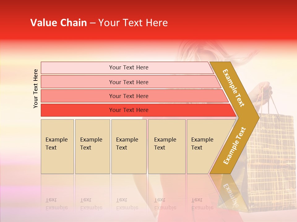Glow Colorful Female PowerPoint Template