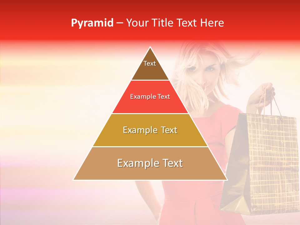 Glow Colorful Female PowerPoint Template