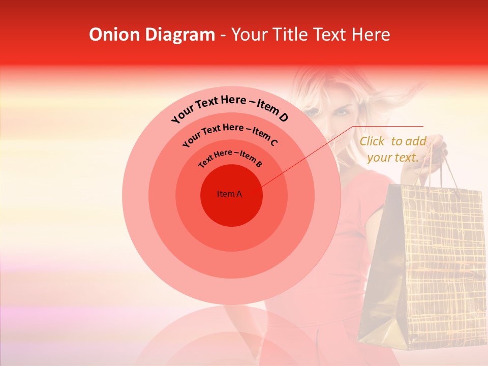 Glow Colorful Female PowerPoint Template