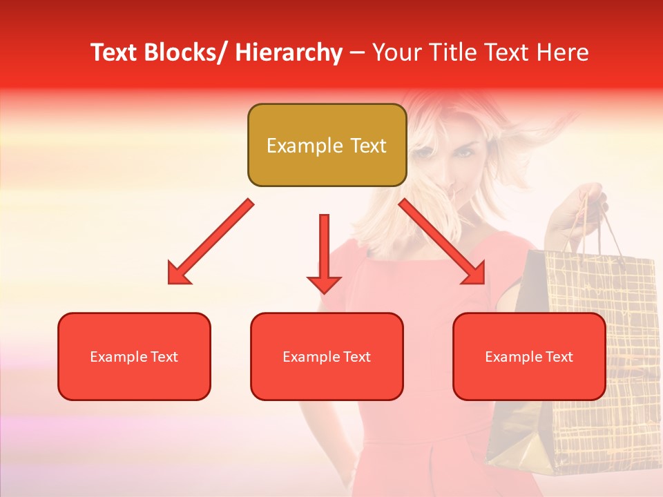 Glow Colorful Female PowerPoint Template