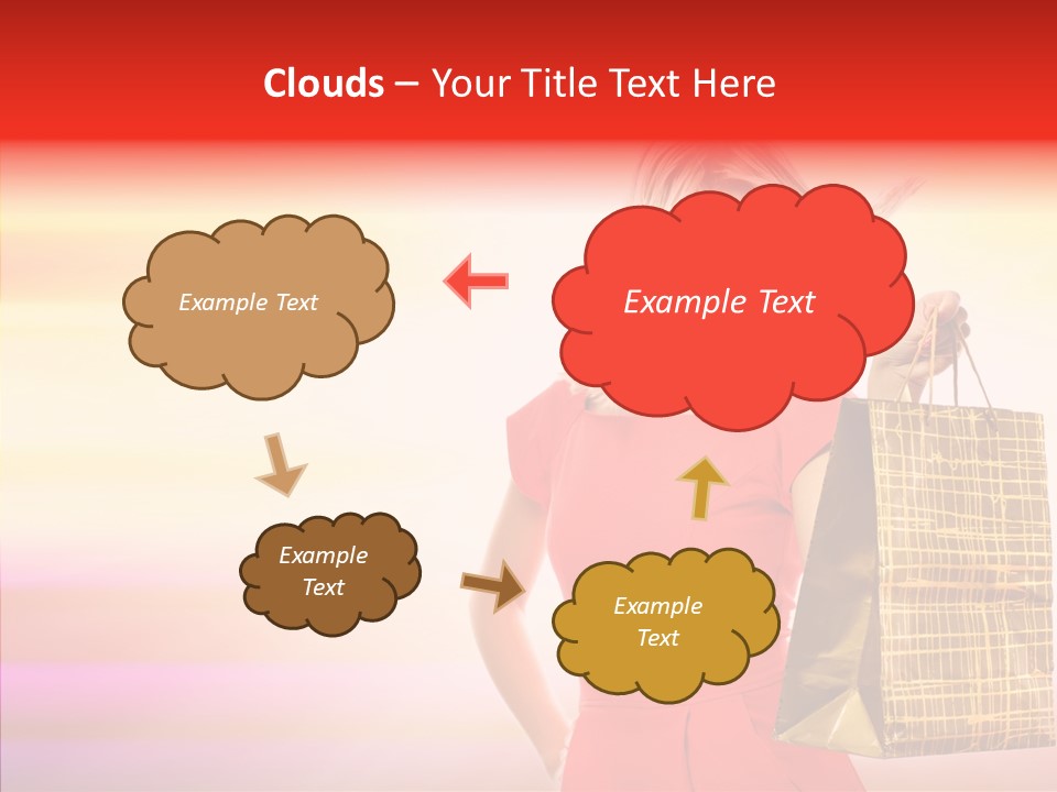 Glow Colorful Female PowerPoint Template