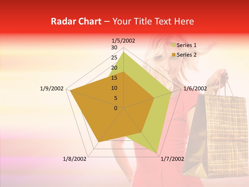 Glow Colorful Female PowerPoint Template