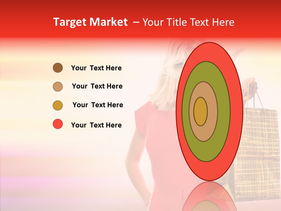 Glow Colorful Female PowerPoint Template