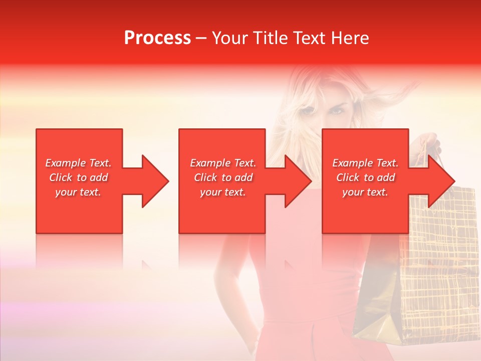 Glow Colorful Female PowerPoint Template