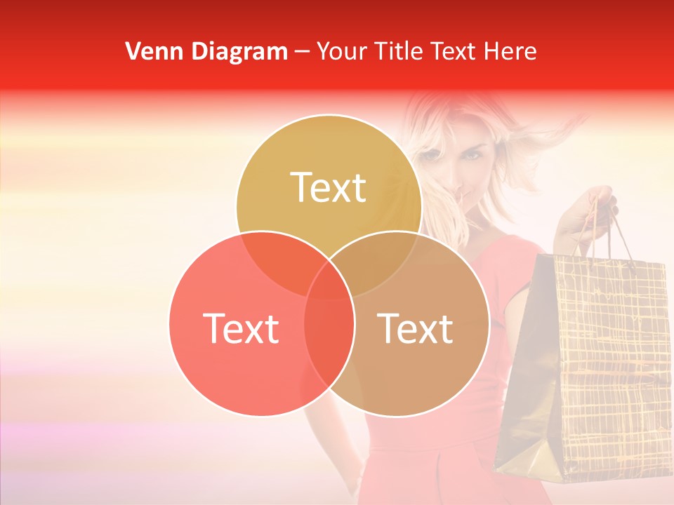 Glow Colorful Female PowerPoint Template