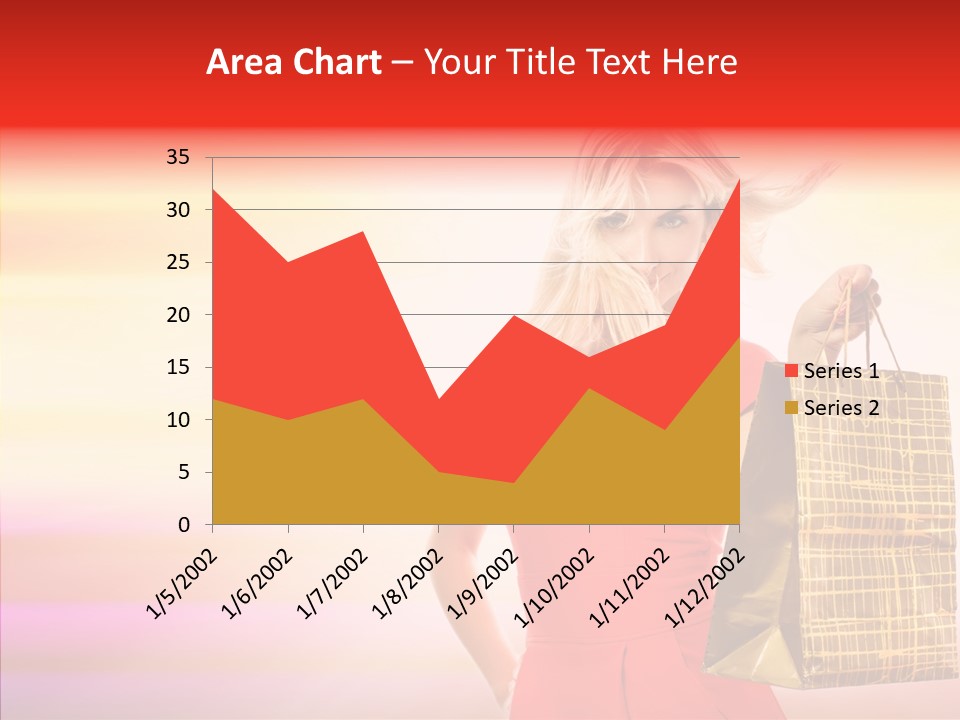 Glow Colorful Female PowerPoint Template