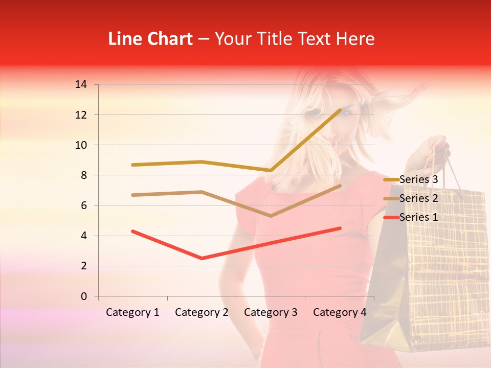 Glow Colorful Female PowerPoint Template
