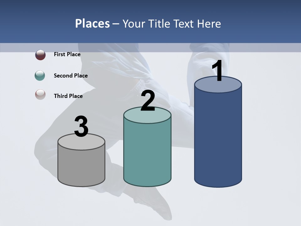 Action Breakdance B Boy PowerPoint Template