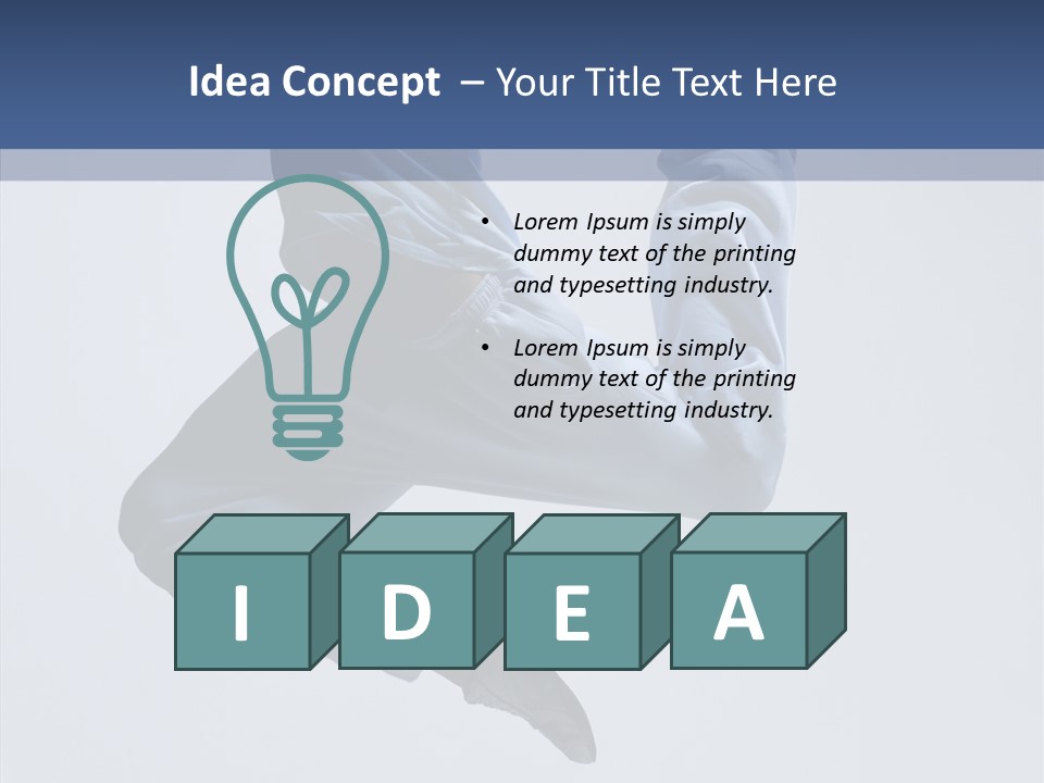 Action Breakdance B Boy PowerPoint Template