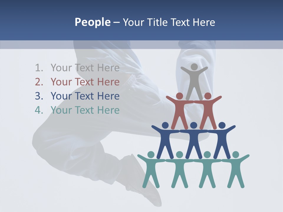 Action Breakdance B Boy PowerPoint Template